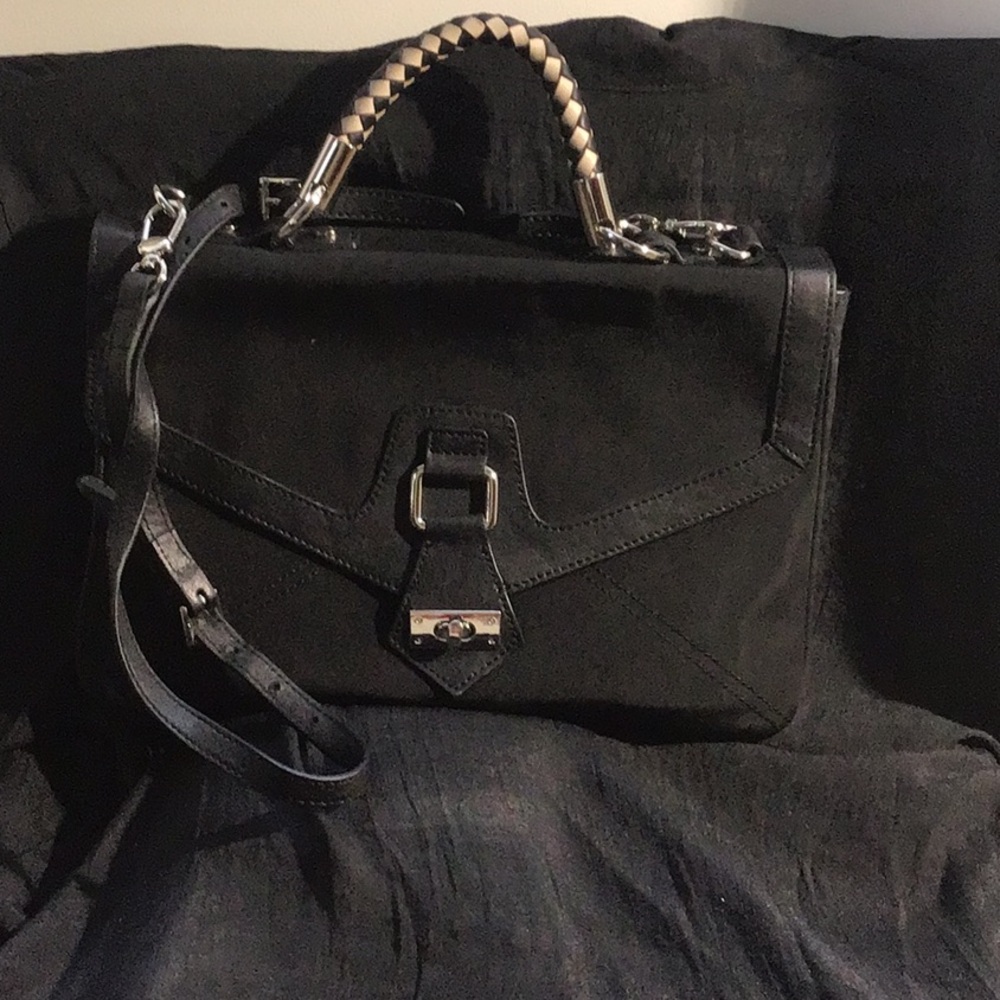 Treesje Marmont Black canvas purse/ crossbody